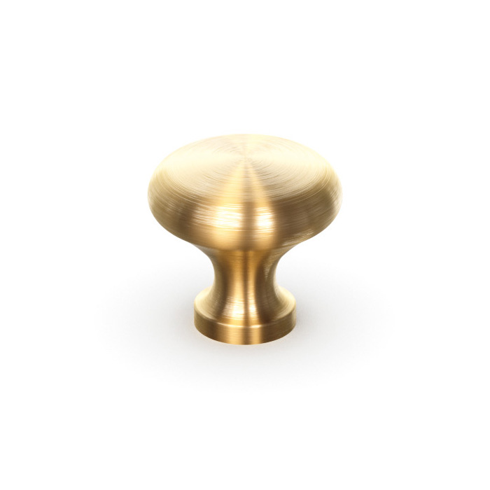 Modern Brushed Gold Classic Knob