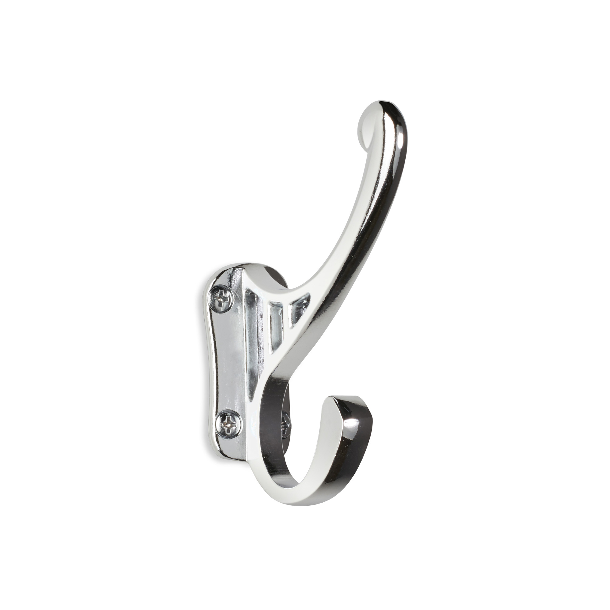 Polished Chrome Coat Hook