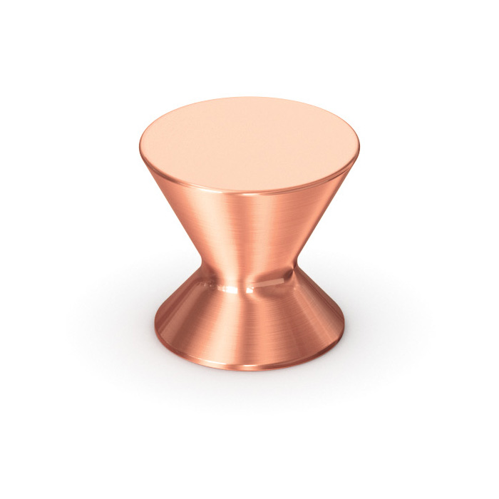 Brushed Copper Briolette Knob